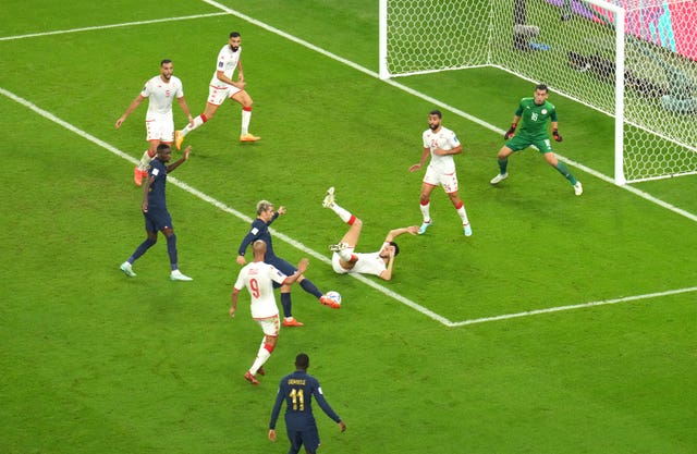 Antoine Griezmann's late effort for France was ruled out for offside after a VAR intervention