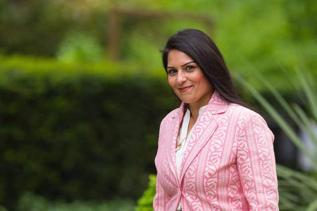 Former Cabinet minister Priti Patel has signed the letter