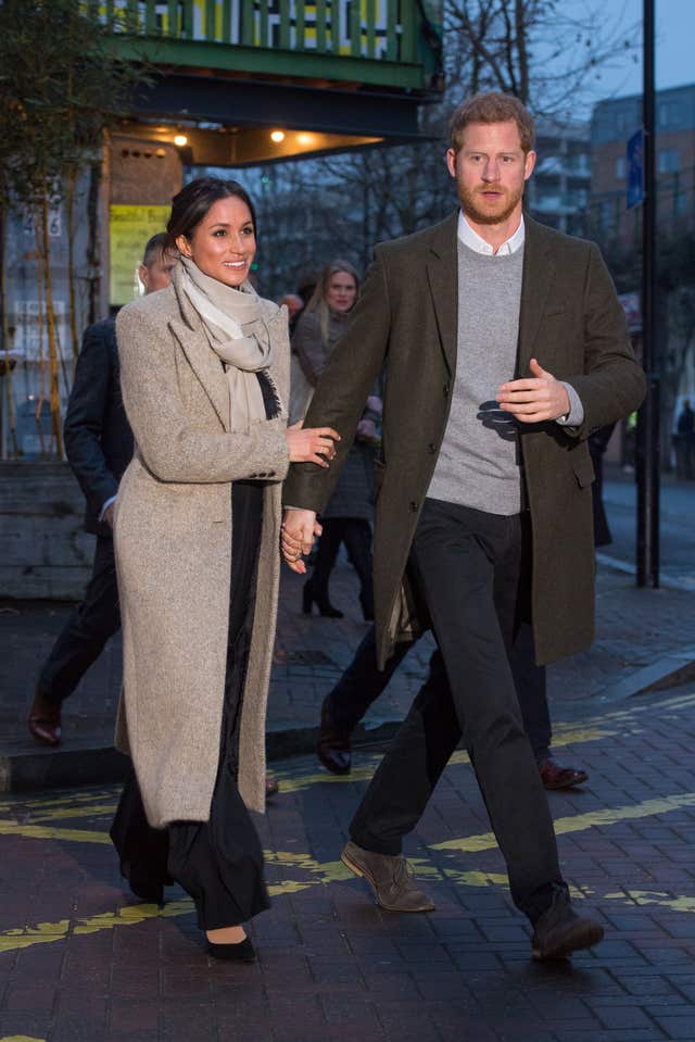 Prince Harry and Meghan Markle (Dominic Lipinski/PA)