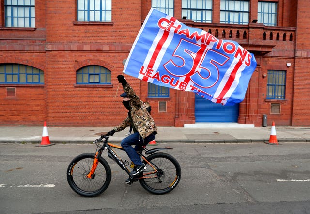 Rangers fans – Ibrox Stadium