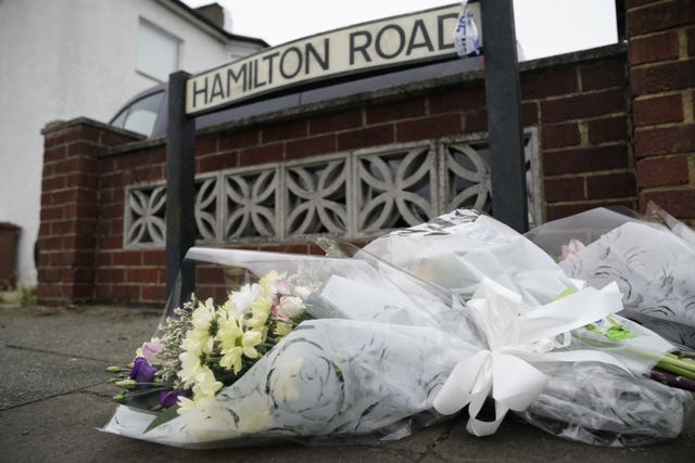 Floral tributes