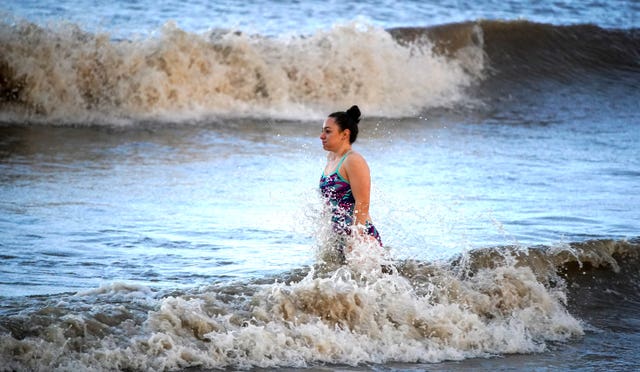 New Year’s Day swim