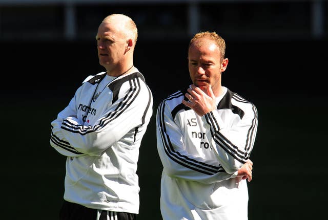 Alan Shearer and Iain Dowie