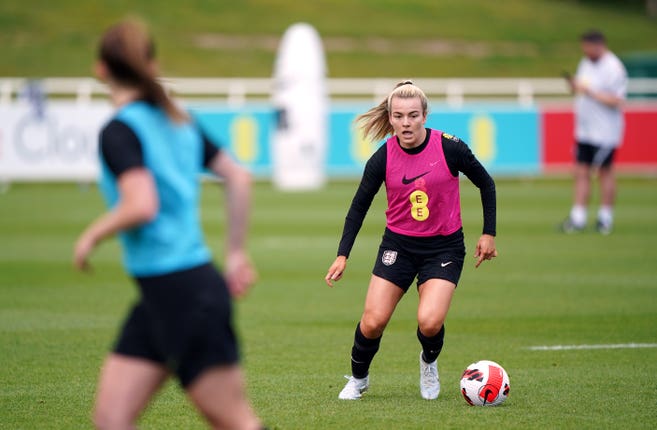 Hemp has been training at St George’s Park as part of England's provisional squad for this summer's Euros (Joe Giddens/PA).