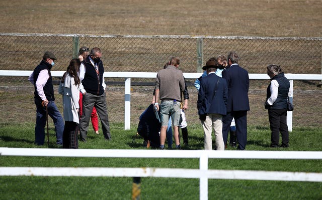 Racing was called off at Yarmouth after the third race