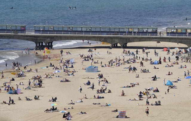 Bournemouth beach