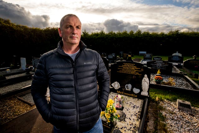 Jean McConville's son Michael McConville