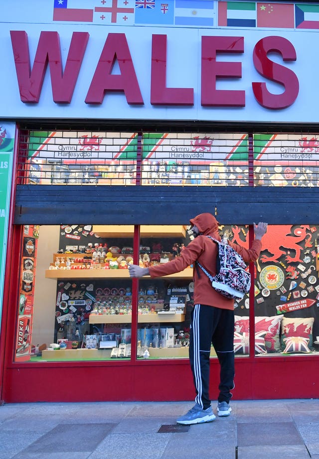 Non-essential retailers must remain closed throughout the lockdown (Ben Birchall/PA)