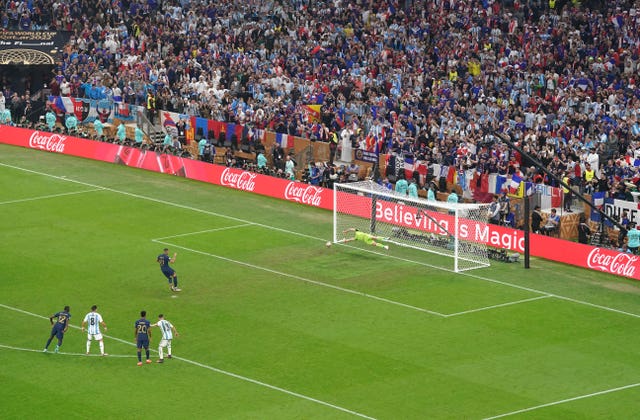 But Kylian Mbappe pulled one back for France from the spot