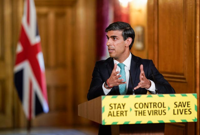 Chancellor Rishi Sunak