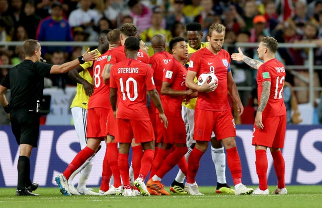 Tempers flared against Colombia