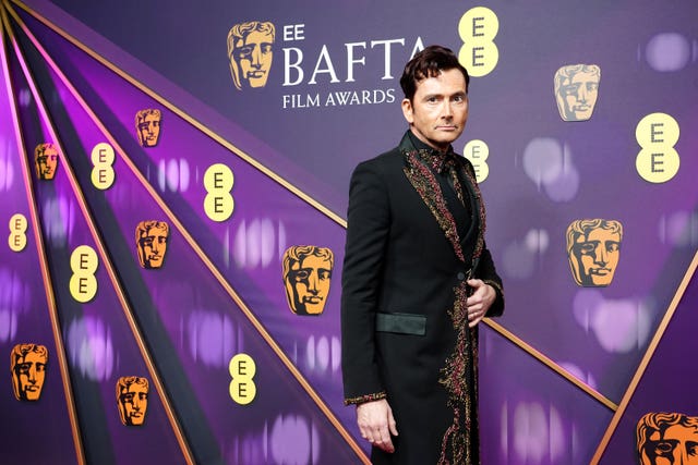 David Tennant at the Bafta film awards 2025 – London