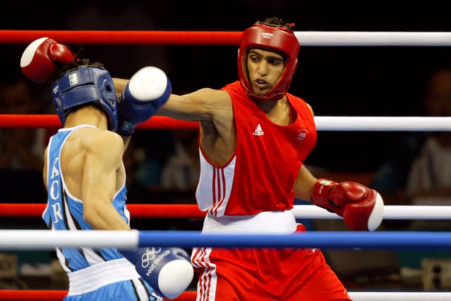 Khan won silver at the Athens Olympics in 2004
