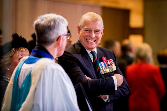 The Duke of York at St Anne’s Cathedral