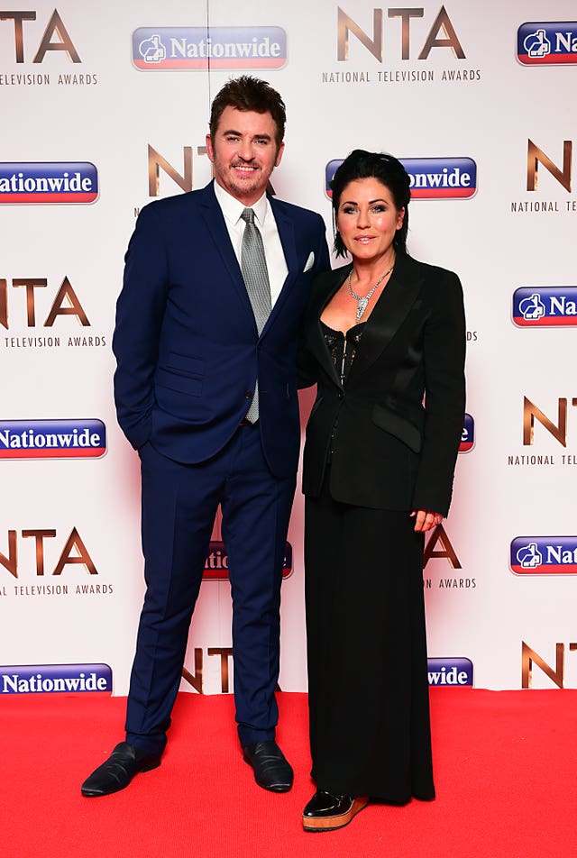 EastEnders duo Shane Richie and Jessie Wallace (Ian West/PA)