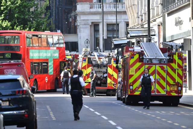 Knightsbridge fire