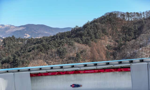 Lizzy Yarnold, pictured, and Great Britain team-mate Laura Deas have excelled in two days of skeleton training so far