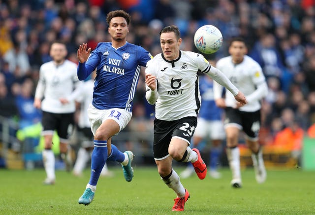 Cardiff and Swansea are both fighting for the last play-off place