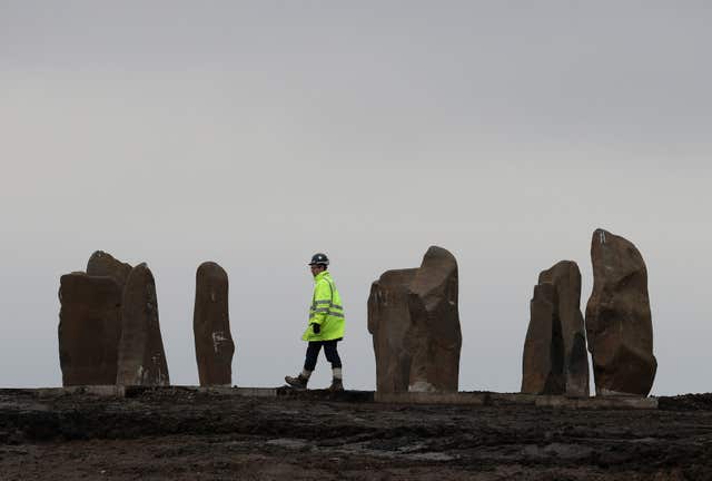 Standing stones restoration