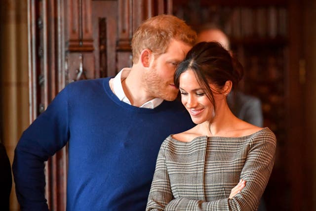 Prince Harry and Meghan Markle (Ben Birchall/PA)