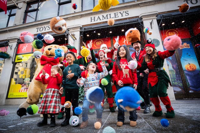 Hamleys Christmas toy showcase 2025