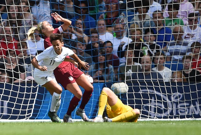 New Zealand's Sarah Gregorius celebrates