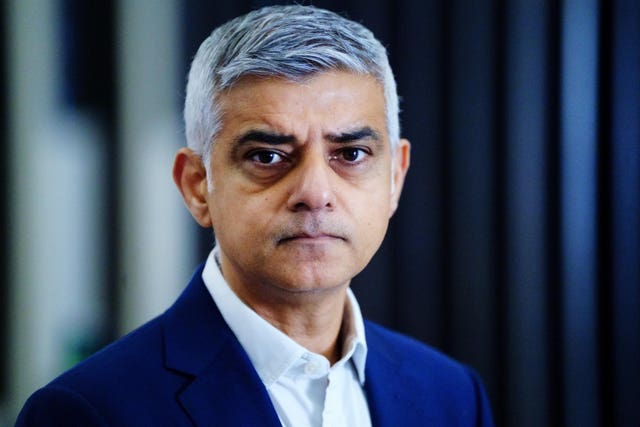 Sadiq Khan cold weather warning