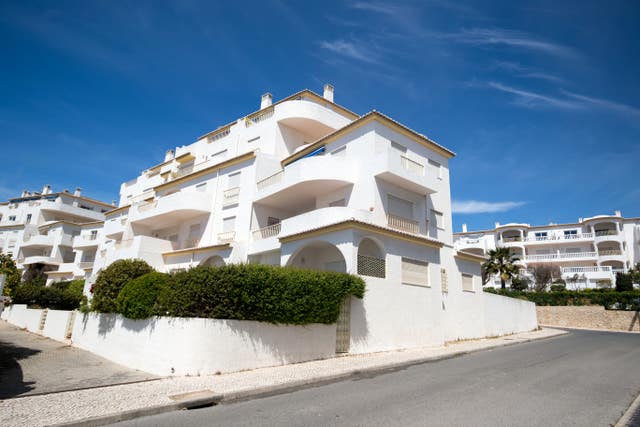 The apartment where Madeline McCann went missing from