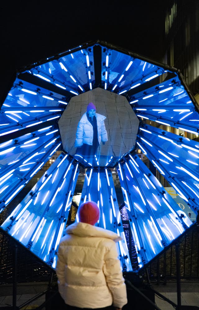 Canary Wharf’s Winter Lights festival