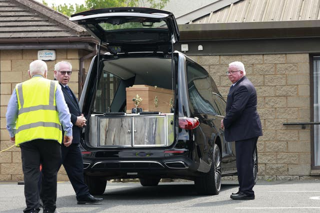 Bishop Brendan Comiskey funeral