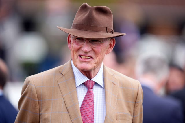 Trainer John Gosden at Newmarket 