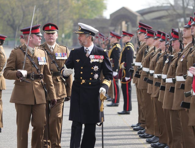 Colours presented to the 4th Battalion The Princess of Wales’s Royal Regiment