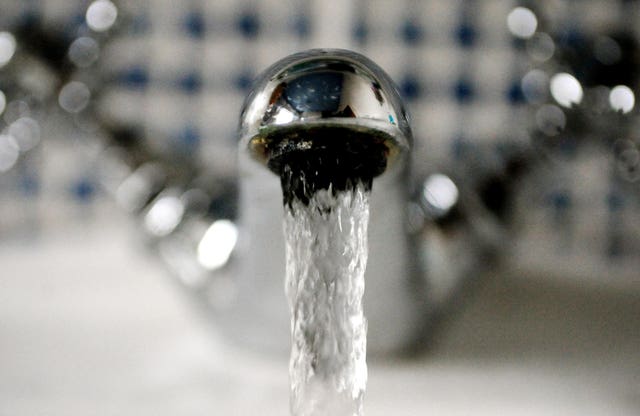 Water use warning