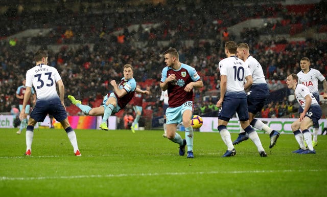 Ashley Barnes' attempt was blocked