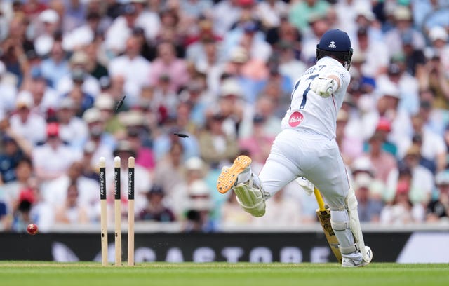 Ben Duckett was run out
