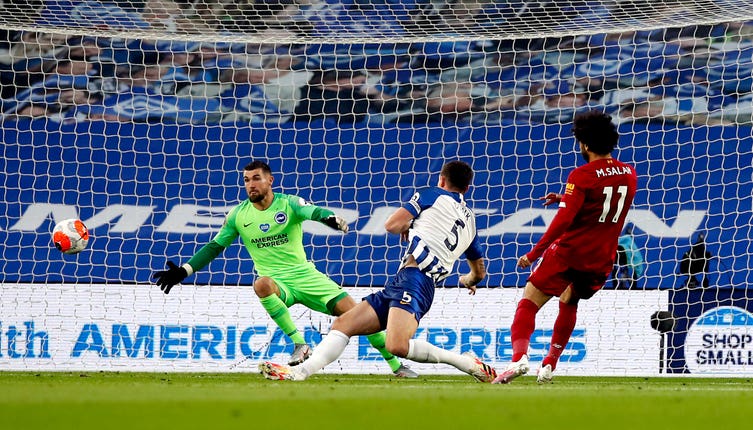 Mohamed Salah opens the scoring