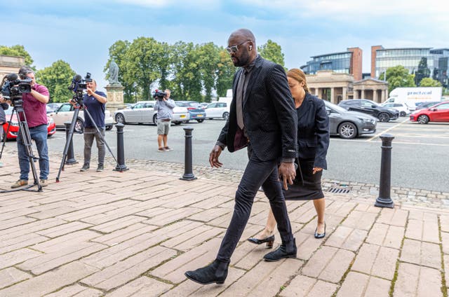 Co-defendant Louis Saha Matturie at Chester Crown Court