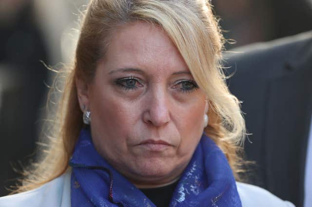 James Bulger's mother, Denise Fergus (Jonathan Brady/PA)