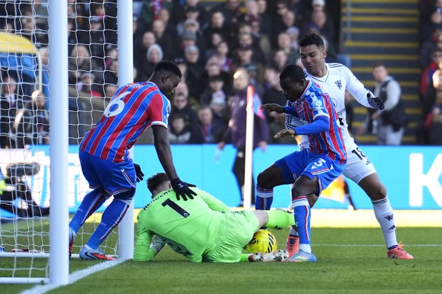 Crystal Palace v Manchester United – Premier League – Selhurst Park