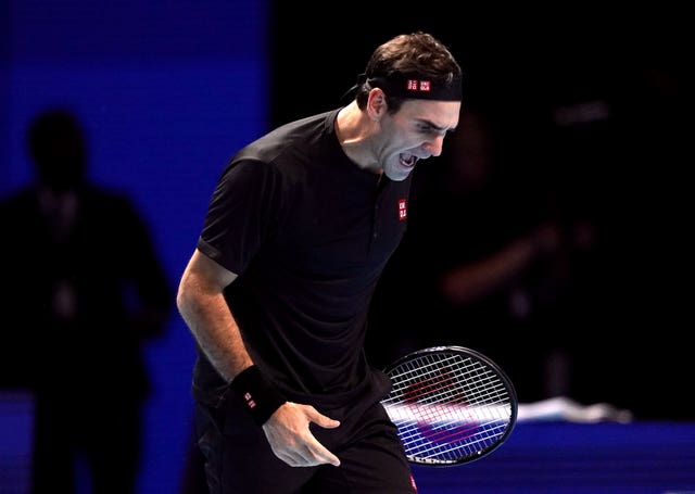 Federer was unable to find a way past the Greek