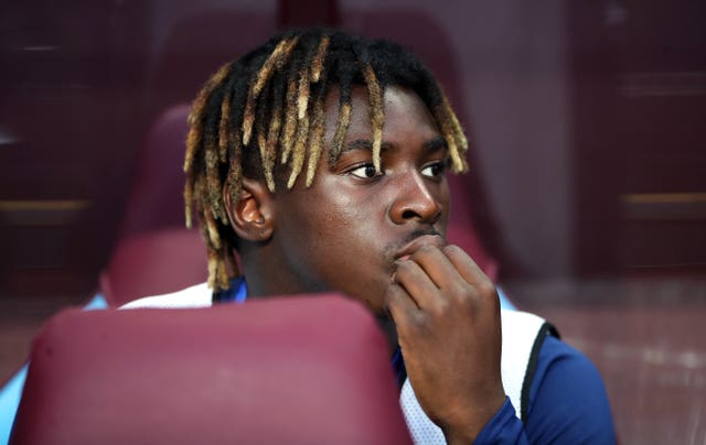 Moise Kean was subjected to abuse by Cagliari fans while playing for Juventus