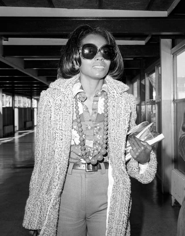 Music – Diana Ross – Heathrow Airport – London – 1973