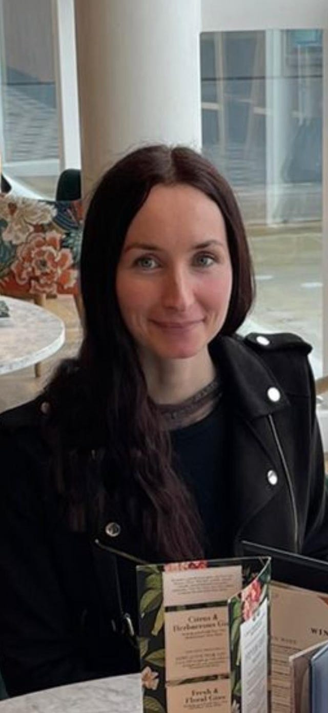 Handout photo of Megan Hughes smiling