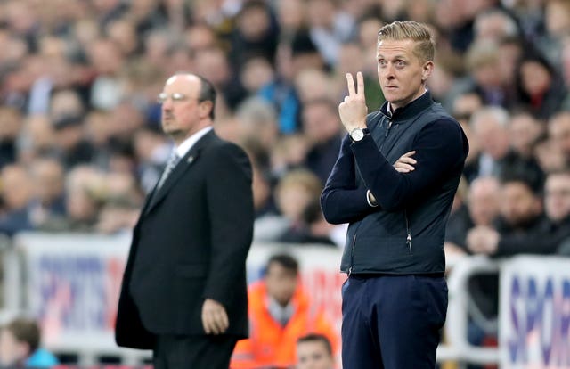 Garry Monk, right, opted not to continue as Leeds manager under owner Andrea Radrizzani