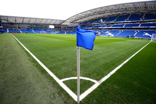 The Amex Stadium hosted England's first competitive fixture to use VAR (Gareth Fuller/PA Images)
