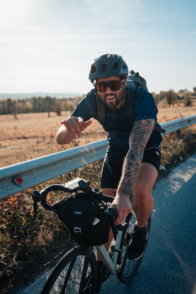 Former Royal Marine tackling world�s longest triathlon