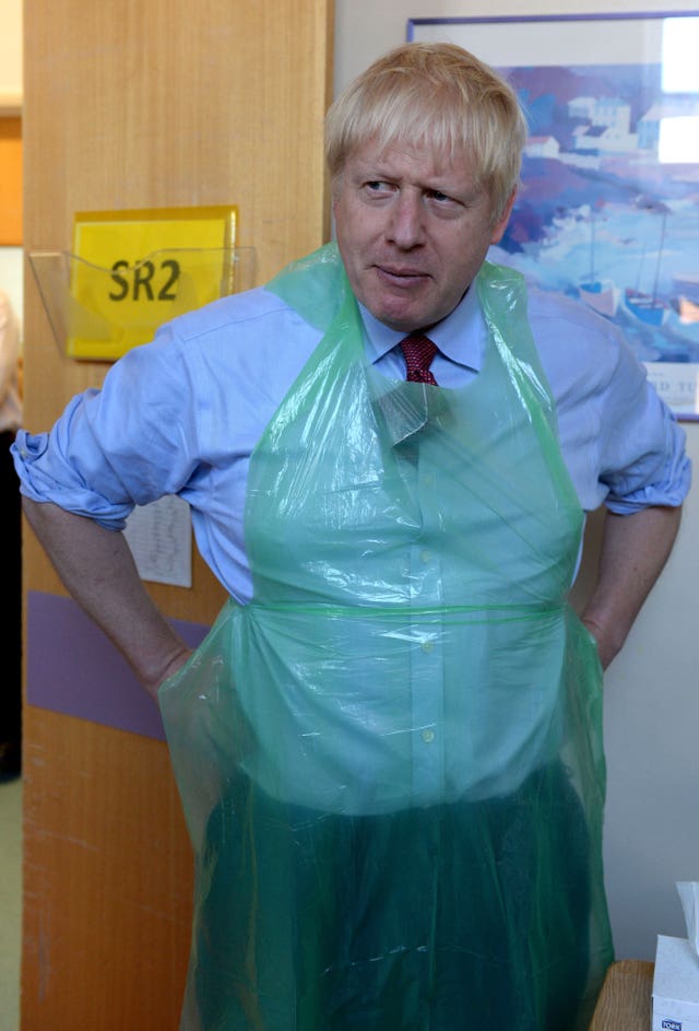 Boris Johnson visits Devon