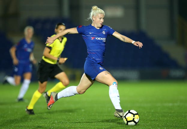 Chelsea Women’s Bethany England has received her first call-up