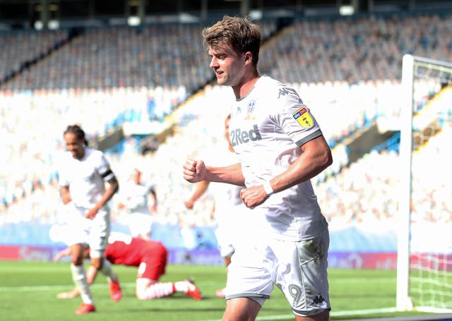 Patrick Bamford celebrates his goal