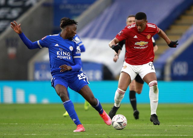 Anthony Martial's last club appearance was March's FA Cup quarter-final loss at Leicester